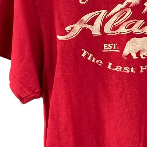 Vintage Alaska The Last Frontier Tee Shirt - Picture 4 of 12